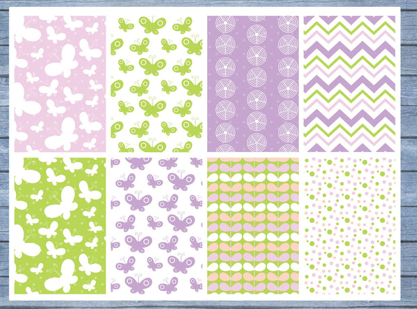 Butterflies Full Box Planner Stickers, Big Happy Planner, Erin Condren, Classic Happy Planner