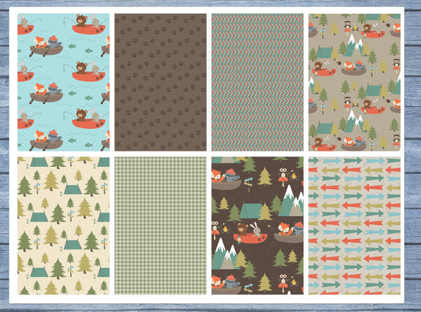Camping Animals Full Box Planner Stickers, Big Happy Planner, Erin Condren, Classic Happy Planner, Mini Happy Planner