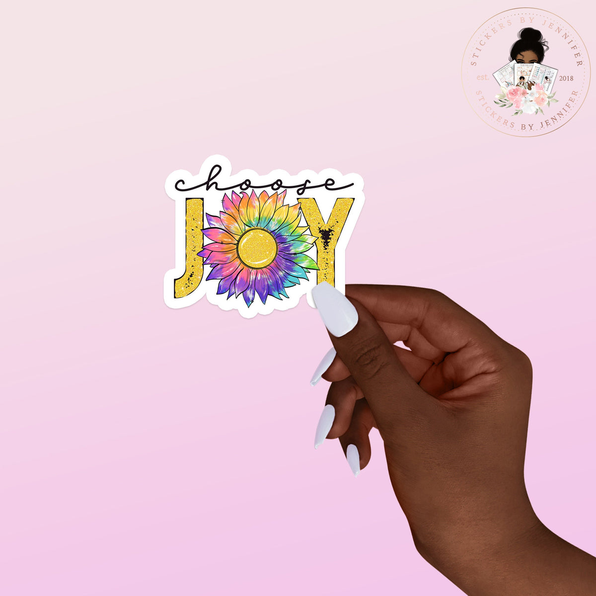 Choose Joy Vinyl Sticker