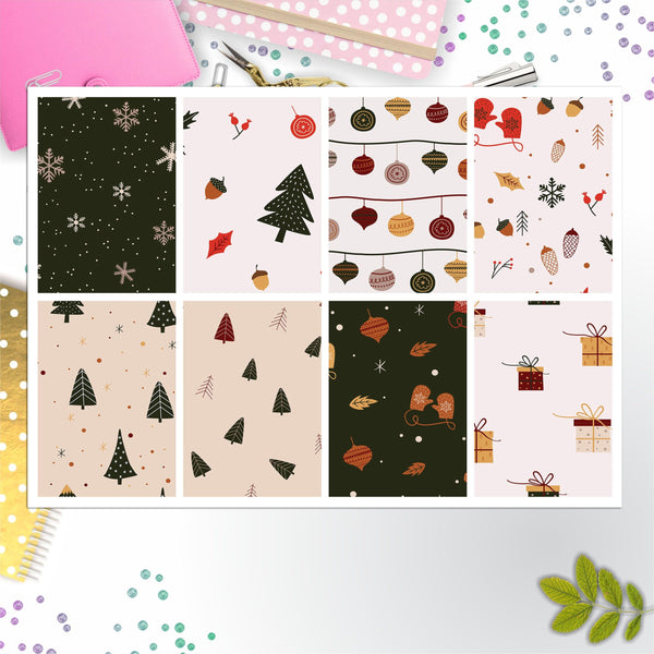Christmas Full Box Big Happy Planner, Erin Condren, Classic Happy Planner