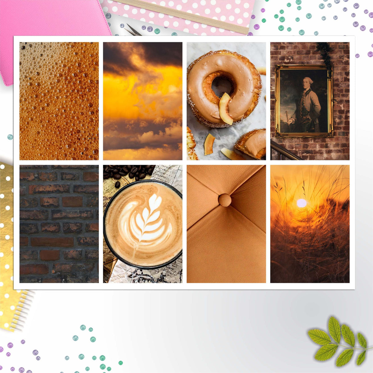 Coffee House Full Box Big Happy Planner, Erin Condren, Classic Happy Planner