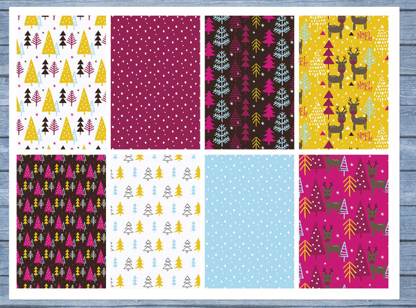 Colorful Christmas Full Box Planner Stickers, Big Happy Planner, Erin Condren, Classic Happy Planner, Mini Happy Planner