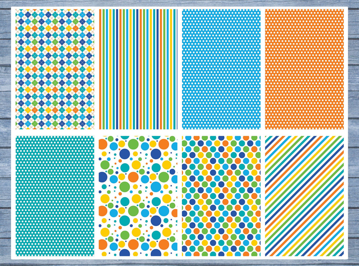 Colorful Dots Full Box Planner Stickers, Big Happy Planner, Erin Condren, Classic Happy Planner