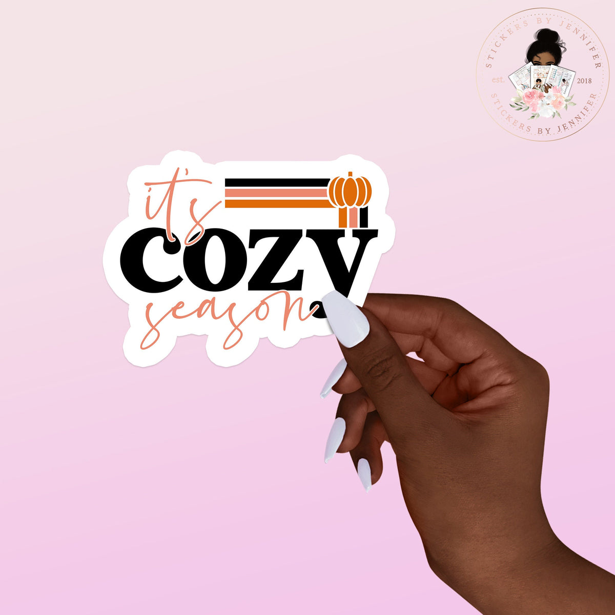 Cozy Season Vinyl Sticker
