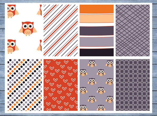 Cute Owls Full Box Planner Stickers, Big Happy Planner, Erin Condren, Classic Happy Planner