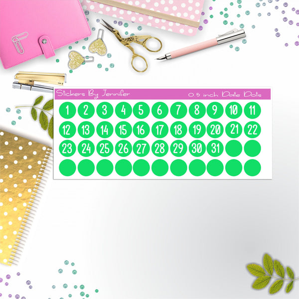 Date Covers, Date Dots, Number Stickers P-29, Planner Stickers, Journal Stickers, Functional Planner Stickers, Stationary Stickers