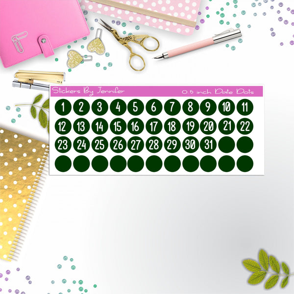 Date Covers, Date Dots, Number Stickers P-31, Planner Stickers, Journal Stickers, Functional Planner Stickers, Stationary Stickers