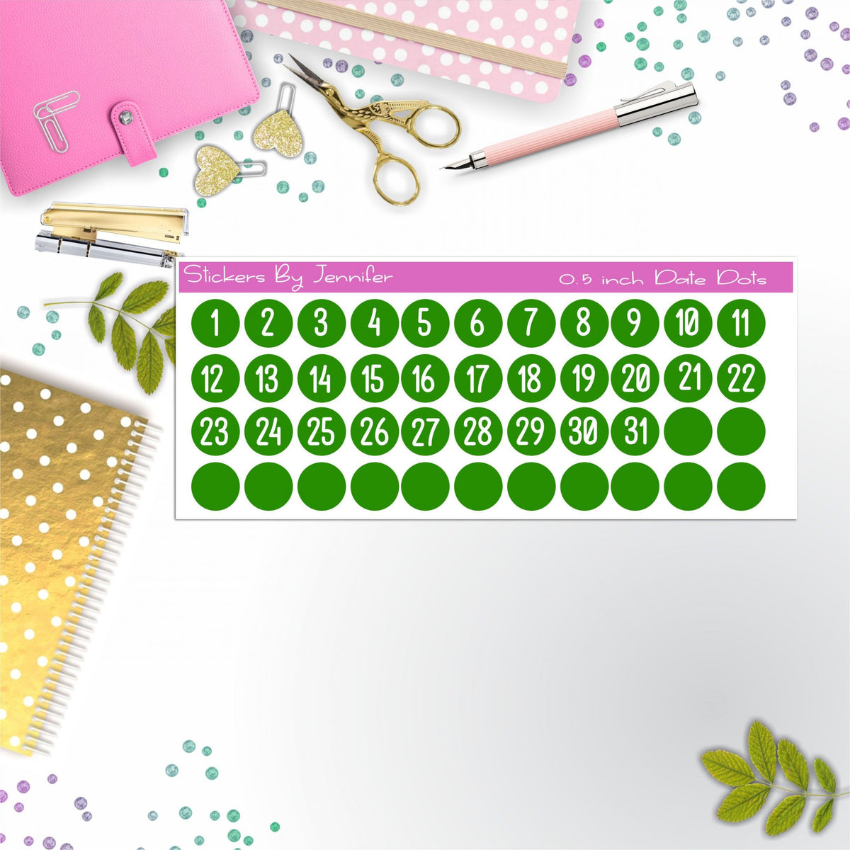 Date Covers, Date Dots, Number Stickers P-34, Planner Stickers, Journal Stickers, Functional Planner Stickers, Stationary Stickers