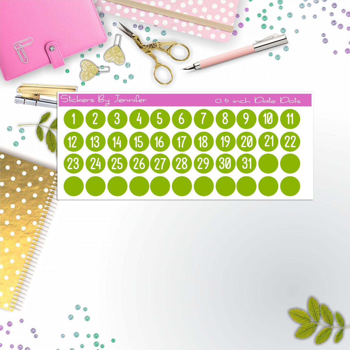 Date Covers, Date Dots, Number Stickers P-38, Planner Stickers, Journal Stickers, Functional Planner Stickers, Stationary Stickers