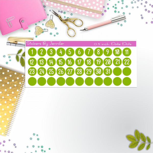 Date Covers, Date Dots, Number Stickers P-38, Planner Stickers, Journal Stickers, Functional Planner Stickers, Stationary Stickers
