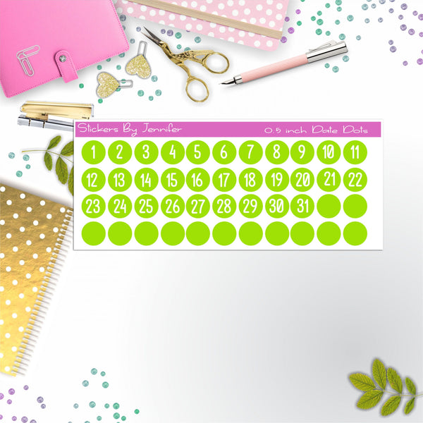 Date Covers, Date Dots, Number Stickers P-39, Planner Stickers, Journal Stickers, Functional Planner Stickers, Stationary Stickers