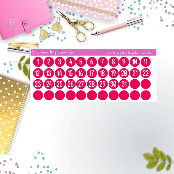 Date Covers, Date Dots, Number Stickers P-74, Planner Stickers, Journal Stickers, Functional Planner Stickers, Stationary Stickers
