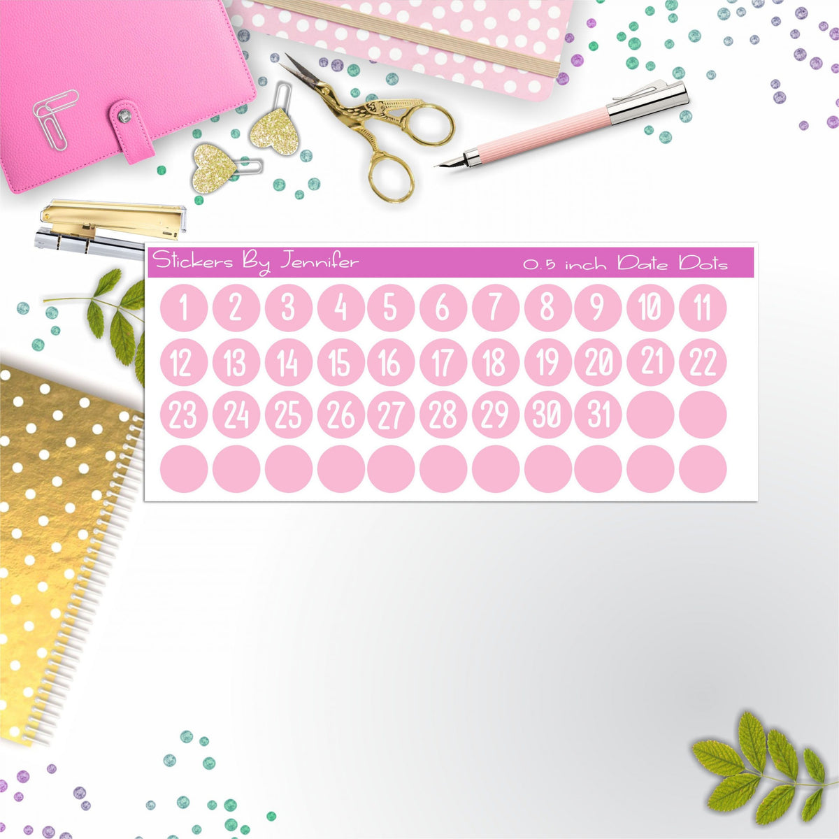 Date Covers, Date Dots, Number Stickers P-78, Planner Stickers, Journal Stickers, Functional Planner Stickers, Stationary Stickers