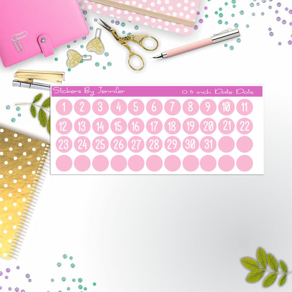 Date Covers, Date Dots, Number Stickers P-78, Planner Stickers, Journal Stickers, Functional Planner Stickers, Stationary Stickers