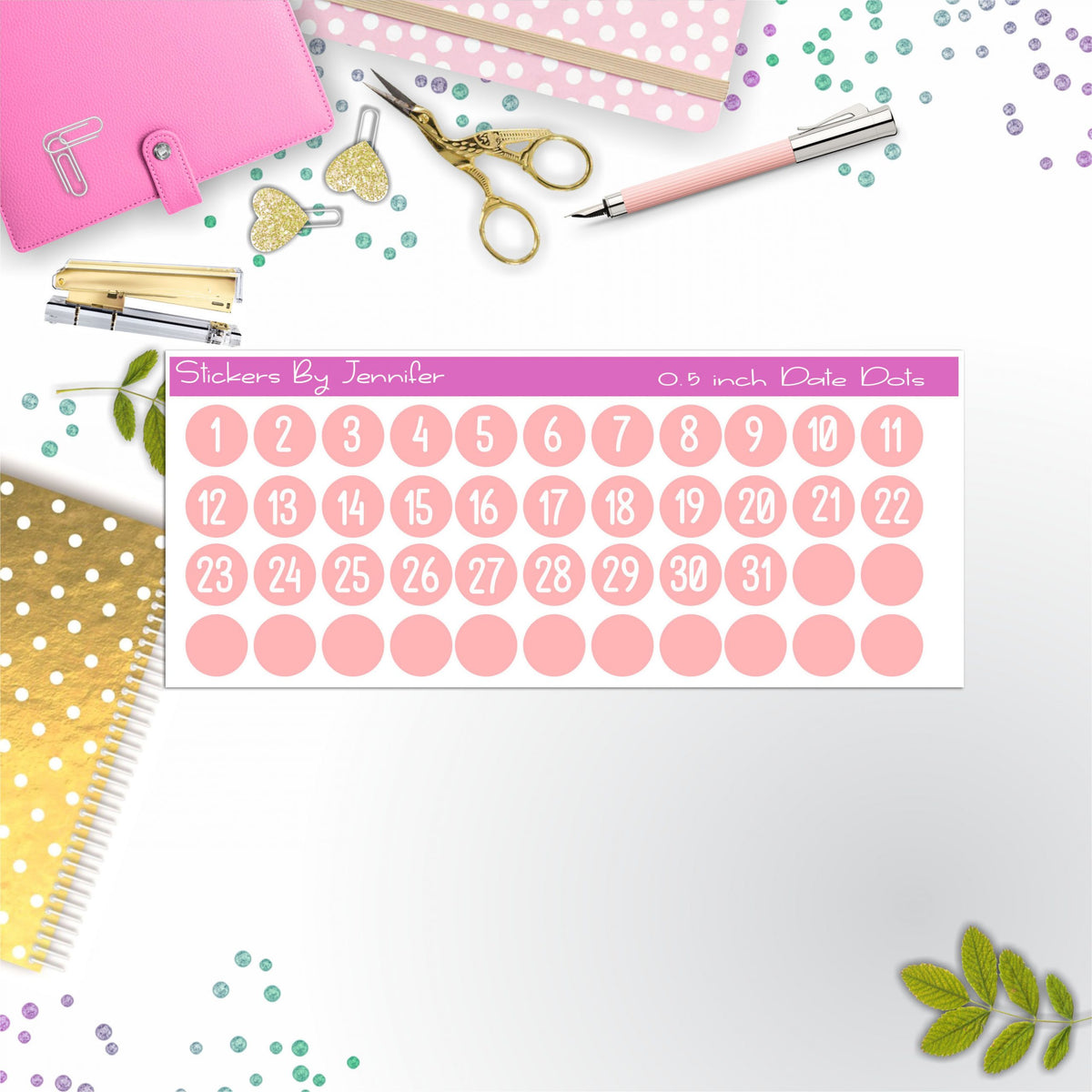 Date Covers, Date Dots, Number Stickers P-81, Planner Stickers, Journal Stickers, Functional Planner Stickers, Stationary Stickers