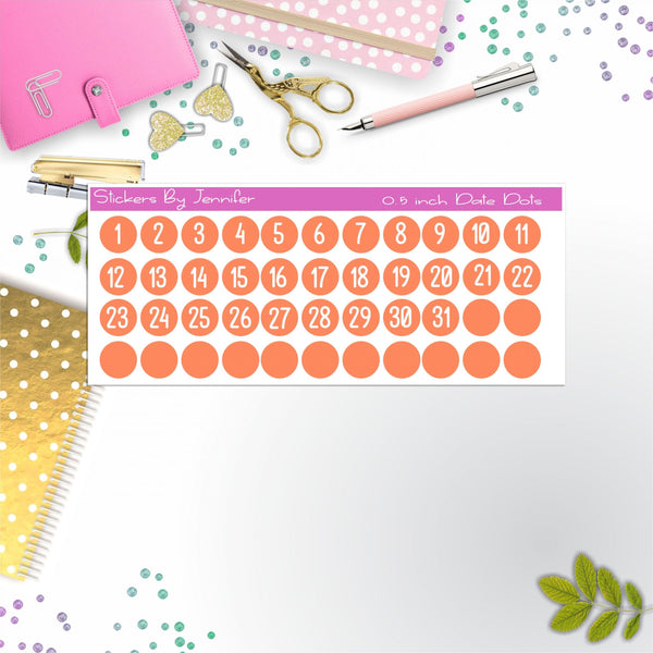 Date Covers, Date Dots, Number Stickers P-85, Planner Stickers, Journal Stickers, Functional Planner Stickers, Stationary Stickers