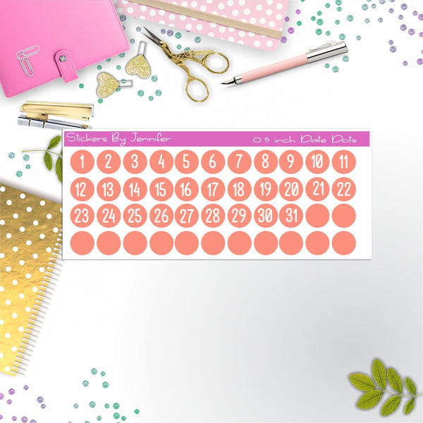 Date Covers, Date Dots, Number Stickers P-87, Planner Stickers, Journal Stickers, Functional Planner Stickers, Stationary Stickers