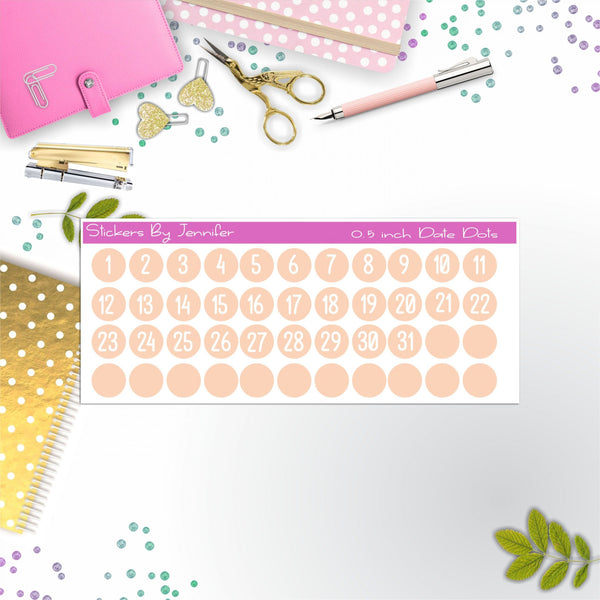 Date Covers, Date Dots, Number Stickers P-89, Planner Stickers, Journal Stickers, Functional Planner Stickers, Stationary Stickers