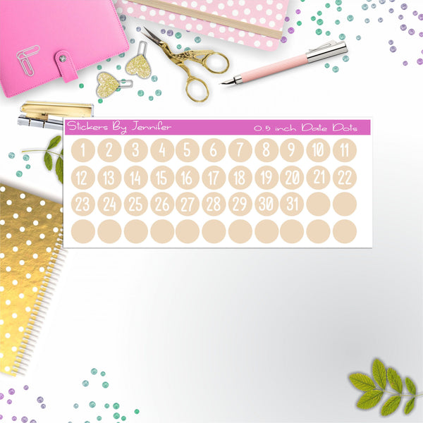 Date Covers, Date Dots, Number Stickers P-91, Planner Stickers, Journal Stickers, Functional Planner Stickers, Stationary Stickers