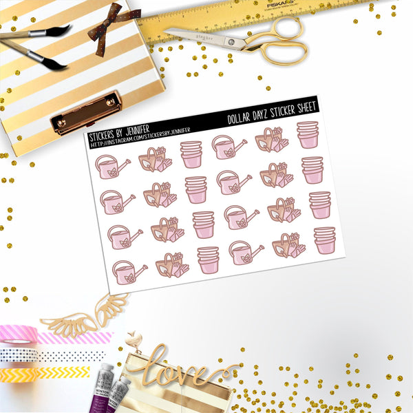 Deco Mini DD138, Planner Stickers, Bullet Journal, Functional Planner Stickers, Stationary Stickers