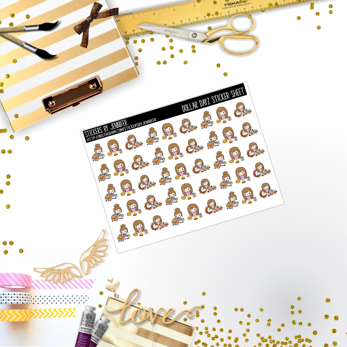 Deco Mini DD214, Planner Stickers, Bullet Journal, Functional Planner Stickers, Stationary Stickers