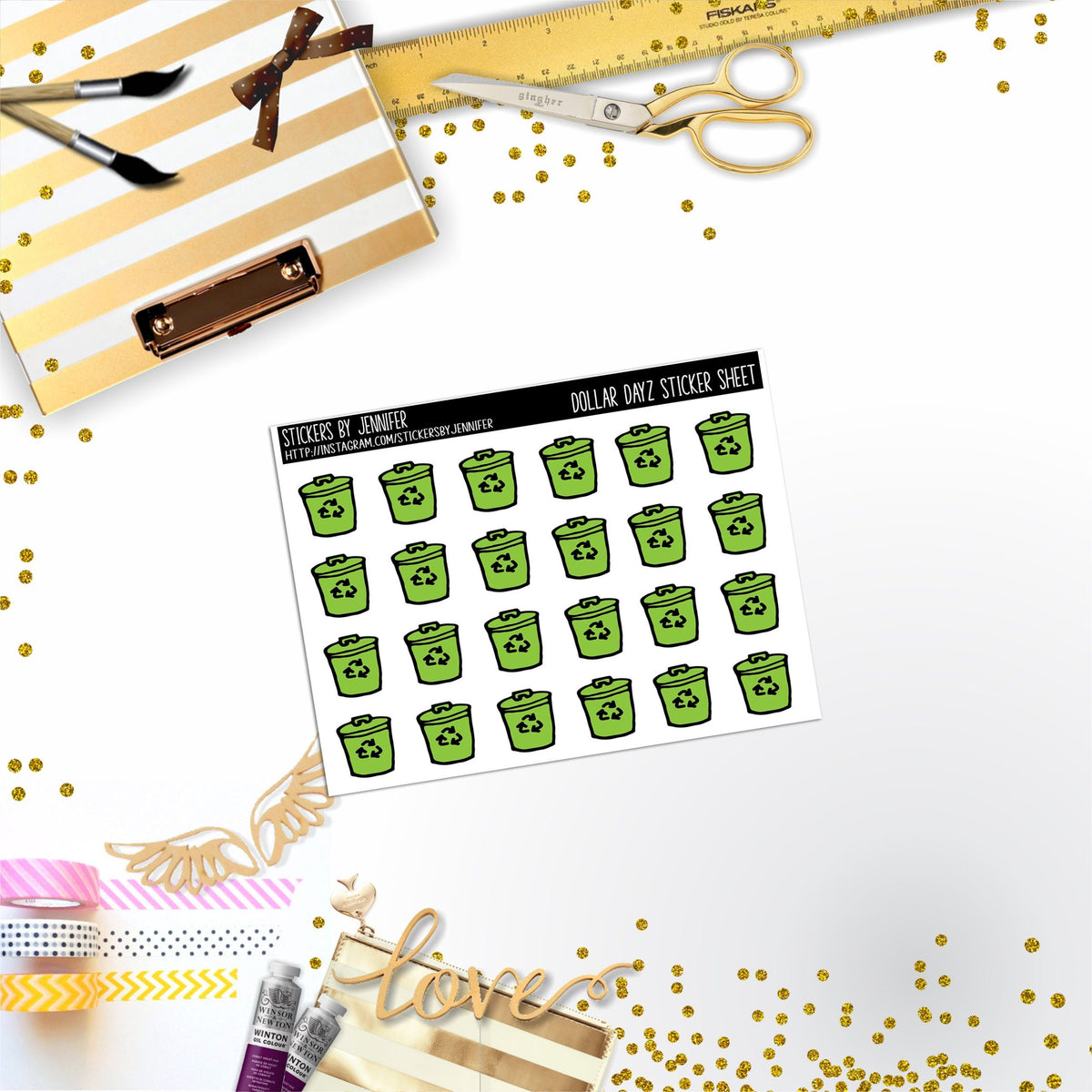Deco Mini DD236, Planner Stickers, Bullet Journal, Functional Planner Stickers, Stationary Stickers