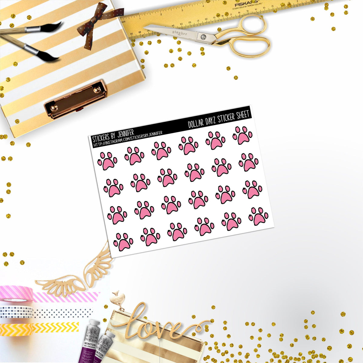 Deco Mini DD251, Planner Stickers, Bullet Journal, Functional Planner Stickers, Stationary Stickers
