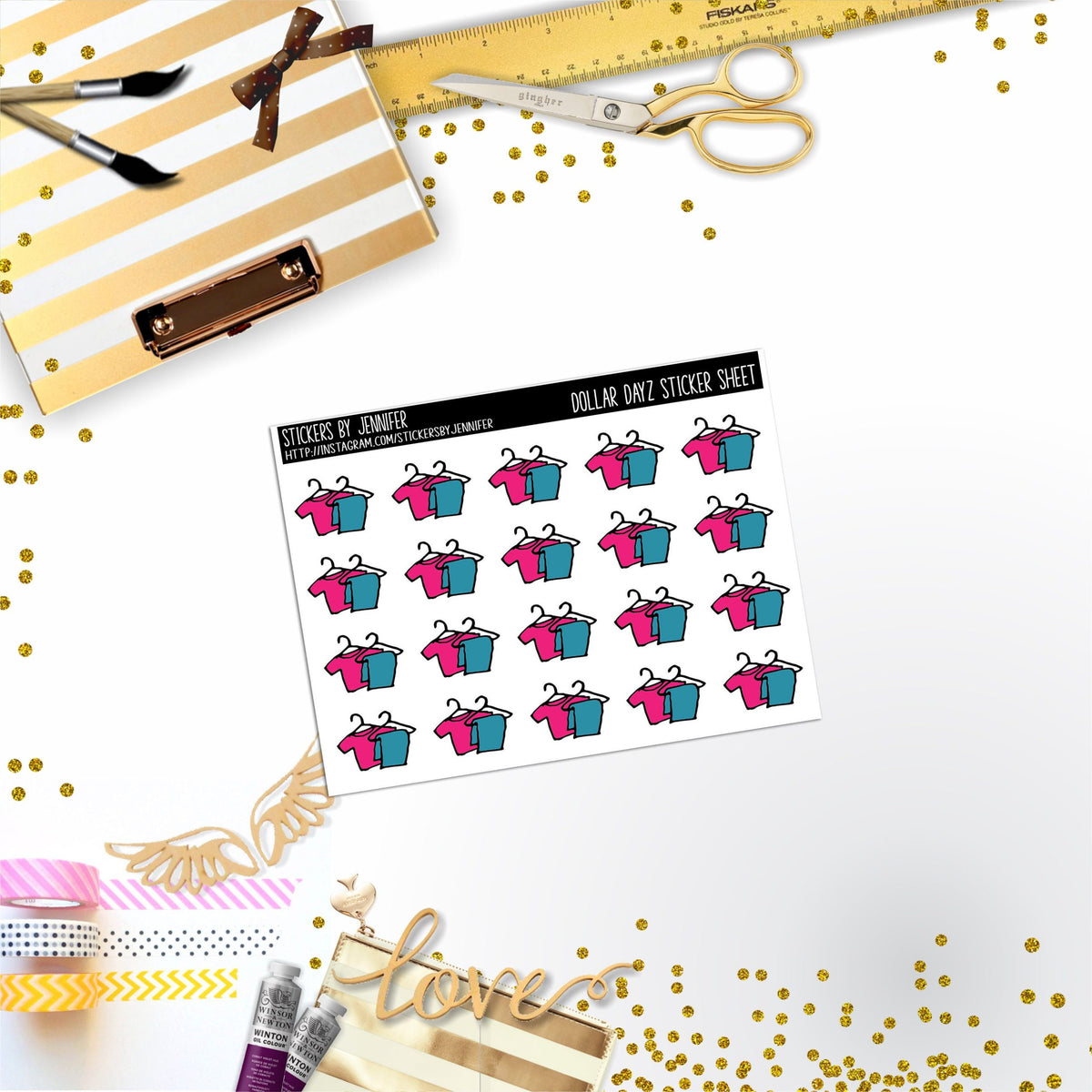 Deco Mini DD348 Planner Stickers, Bullet Journal, Functional Planner Stickers, Stationary Stickers