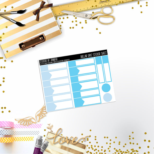 Deco Mini DD417 Planner Stickers, Bullet Journal, Functional Planner Stickers, Stationary Stickers