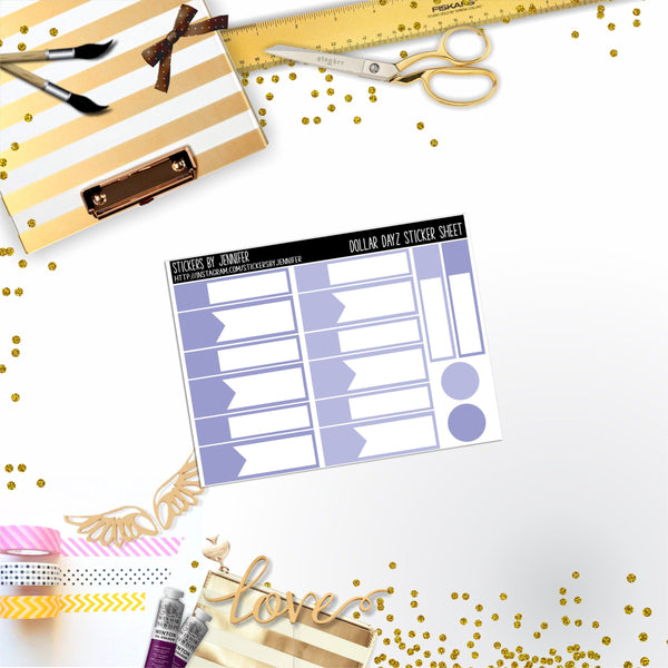 Deco Mini DD423 Planner Stickers, Bullet Journal, Functional Planner Stickers, Stationary Stickers