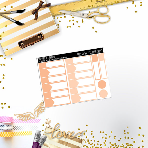 Deco Mini DD440 Planner Stickers, Bullet Journal, Functional Planner Stickers, Stationary Stickers