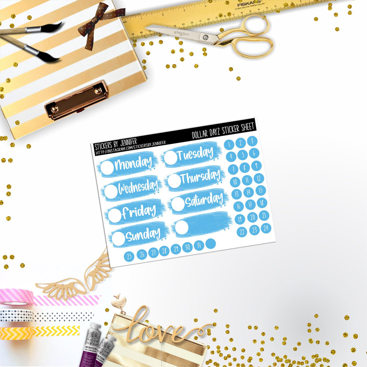 Deco Mini DD484 Planner Stickers, Bullet Journal, Functional Planner Stickers, Stationary Stickers