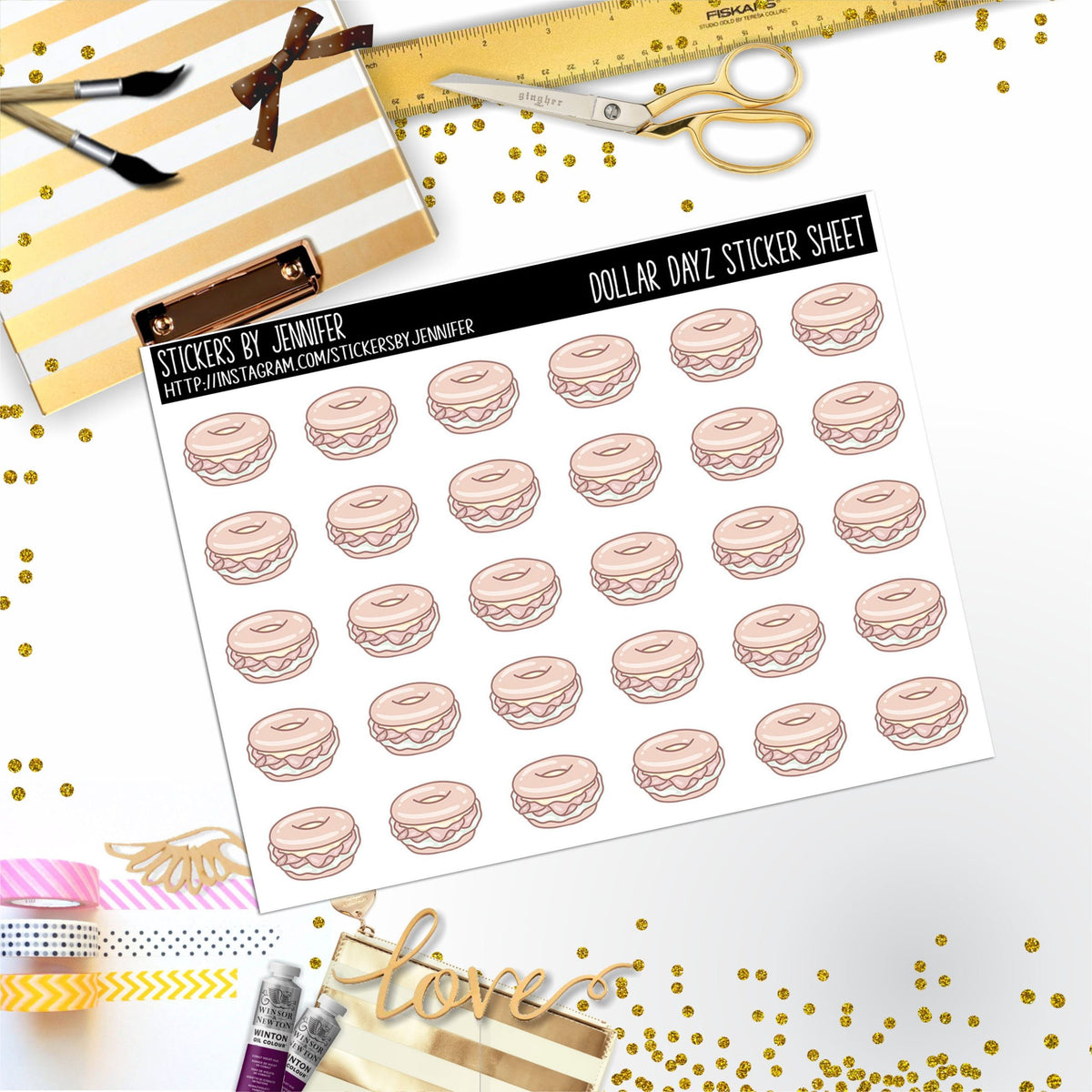 Deco Mini DD618, Planner Stickers, Bullet Journal, Functional Planner Stickers, Stationary Stickers