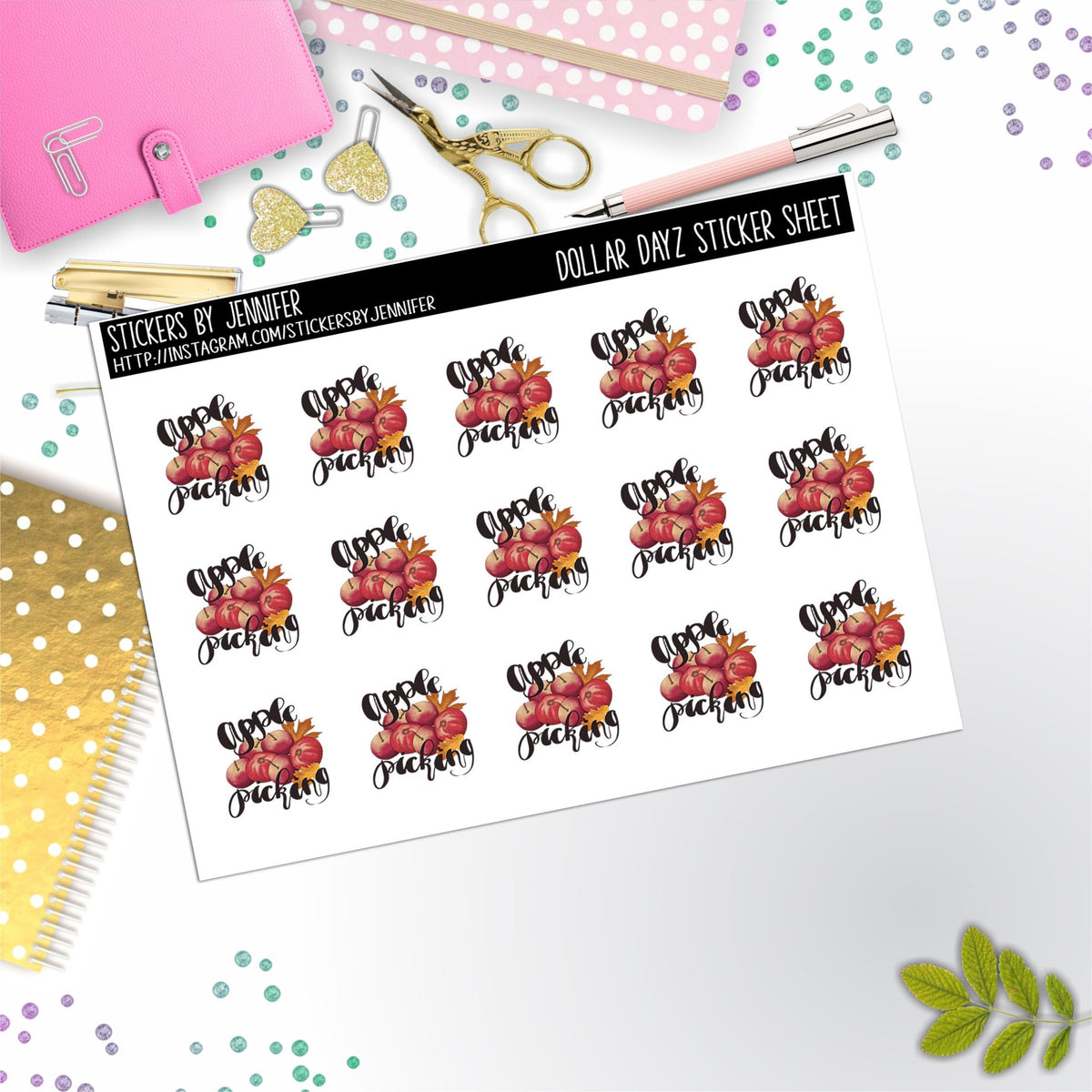 Deco Mini DD634, Planner Stickers, Bullet Journal, Functional Planner Stickers, Stationary Stickers