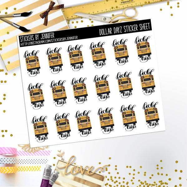Deco Mini DD641 Planner Stickers, Bullet Journal, Functional Planner Stickers, Stationary Stickers
