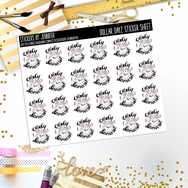 Deco Mini DD657 Planner Stickers, Bullet Journal, Functional Planner Stickers, Stationary Stickers