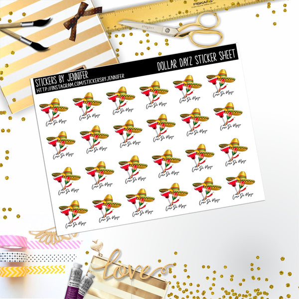 Deco Mini DD671 Planner Stickers, Bullet Journal, Functional Planner Stickers, Stationary Stickers