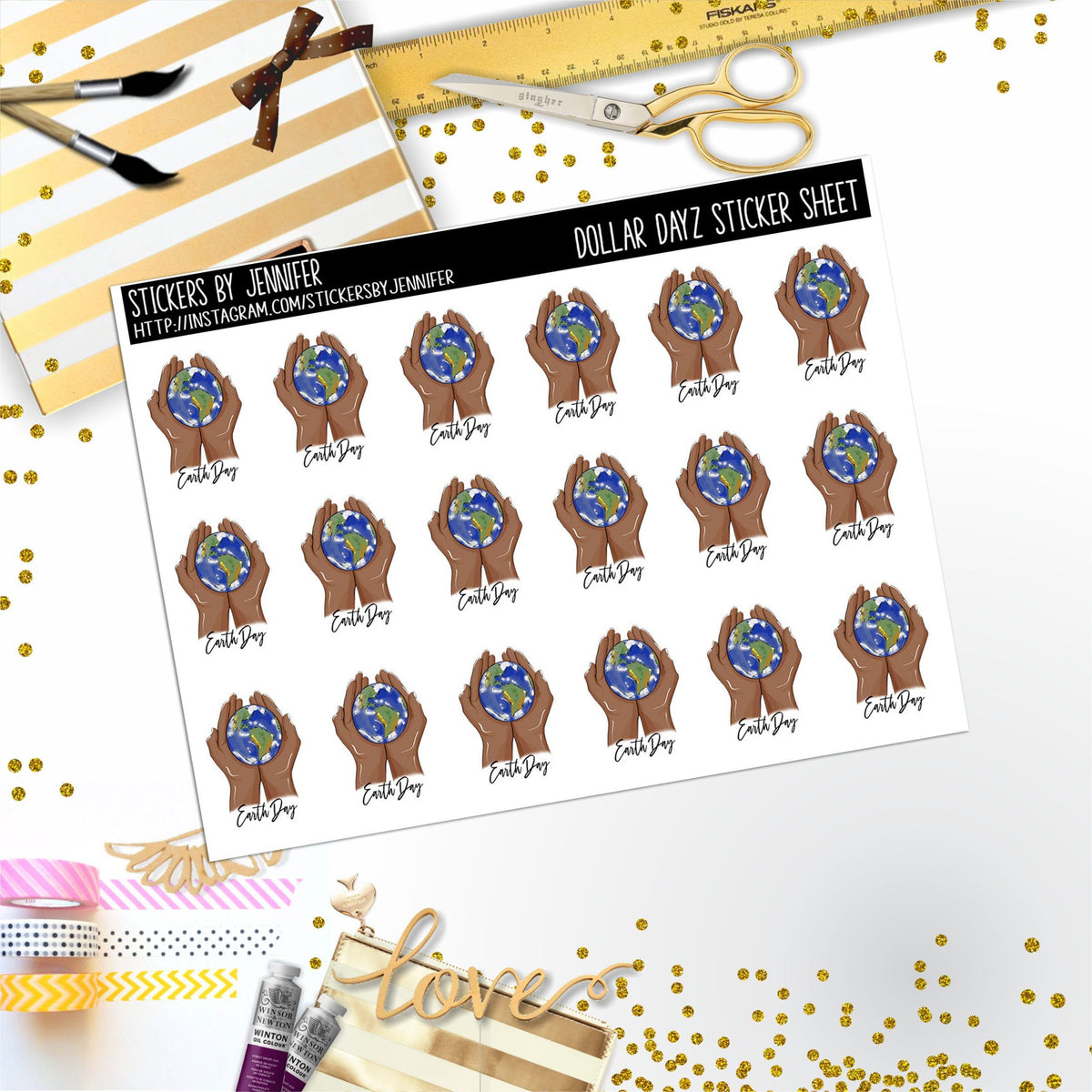 Deco Mini DD672 Planner Stickers, Bullet Journal, Functional Planner Stickers, Stationary Stickers