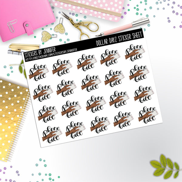 Deco Mini DD684 Planner Stickers, Bullet Journal, Functional Planner Stickers, Stationary Stickers