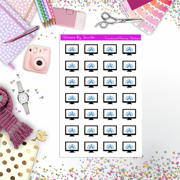 Disney Binge Planner Stickers