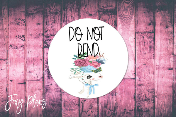 Do Not Bend, Small Business Stickers, Circle Stickers, Stationary Stickers, Functional Planner Stickers, Envelope Stickers