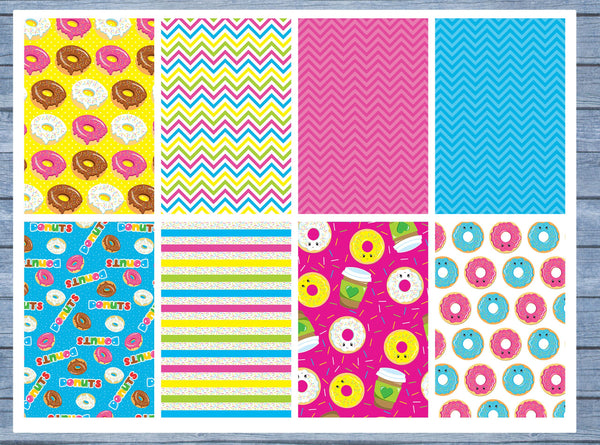 Donuts Full Box Planner Stickers, Big Happy Planner, Erin Condren, Classic Happy Planner