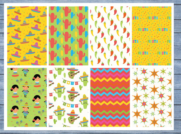 Fiesta Full Box Planner Stickers, Big Happy Planner, Erin Condren, Classic Happy Planner, Mini Happy Planner
