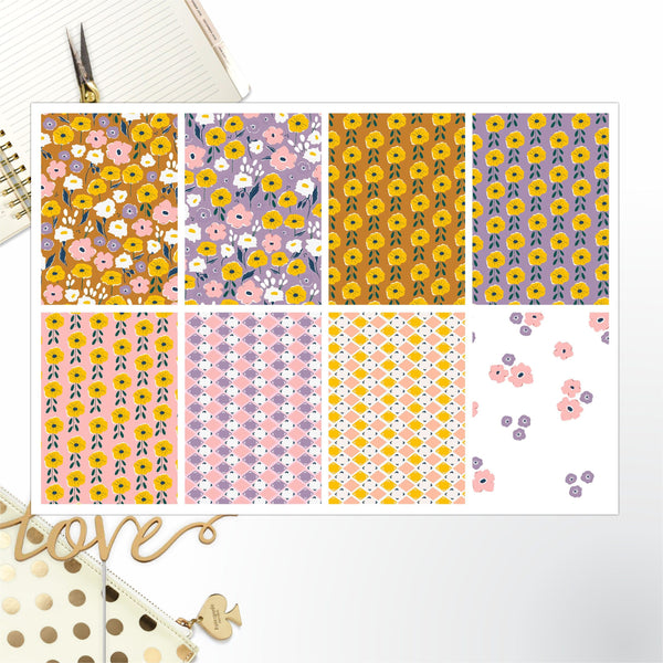 Floral Full Box Big Happy Planner, Erin Condren, Classic Happy Planner