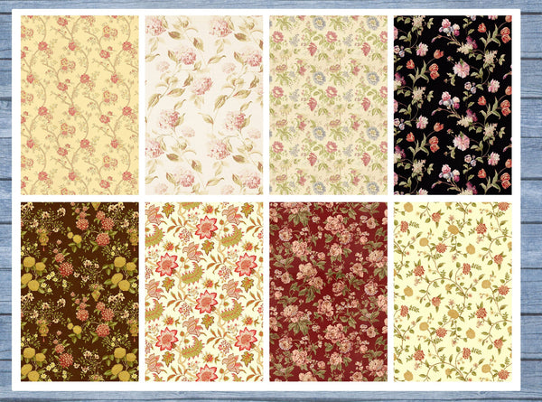 Floral Full Box Planner Stickers, Big Happy Planner, Erin Condren, Classic Happy Planner