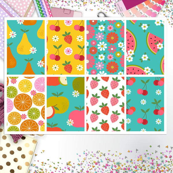 Fruit Full Box Big Happy Planner, Erin Condren, Classic Happy Planner