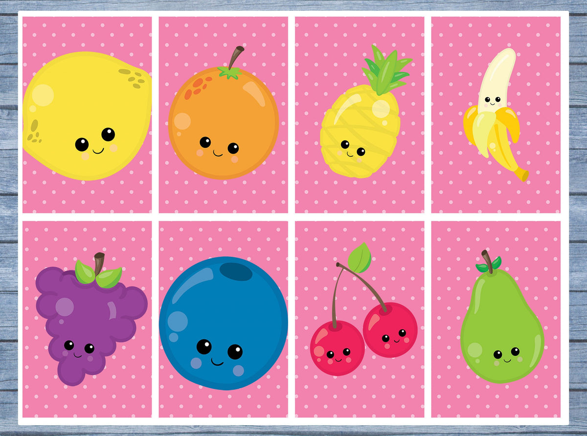 Fruit Full Box Planner Stickers, Big Happy Planner, Erin Condren, Classic Happy Planner