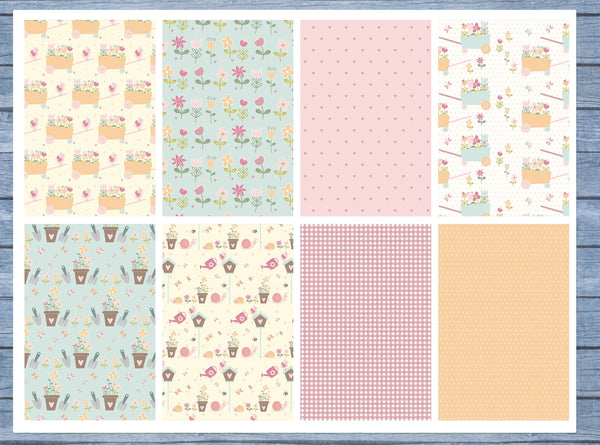 Garden Theme Full Box Planner Stickers, Big Happy Planner, Erin Condren, Classic Happy Planner, Mini Happy Planner