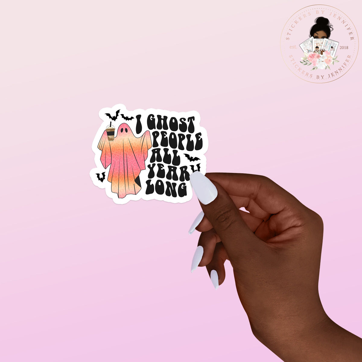 Ghost People Vinyl Sticker