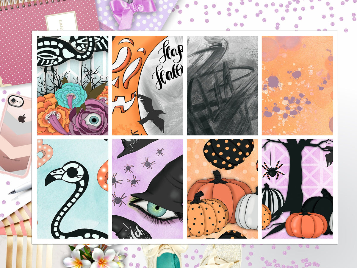 Halloween Full Box Big Happy Planner, Erin Condren, Classic Happy Planner
